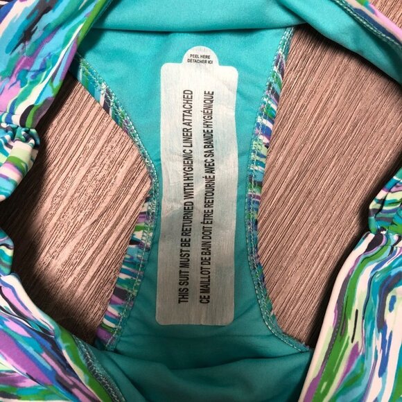 NWT Mossimo Bathing Suit Bikini Women's Size Small Halter Top Size Medium Bottom - Picture 14 of 14